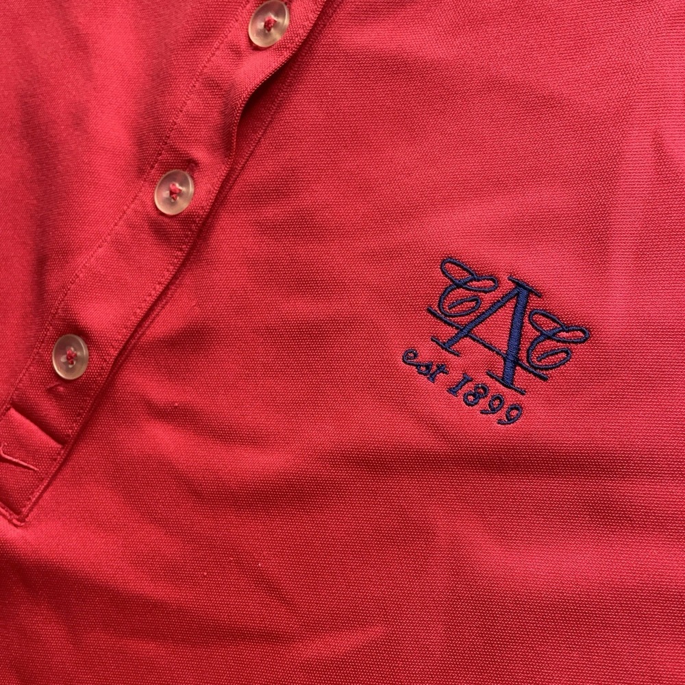 Nike Golf Tour Performance Titleist Red Dri-Fit Polo Shirt Women's XL - Picture 4 of 15